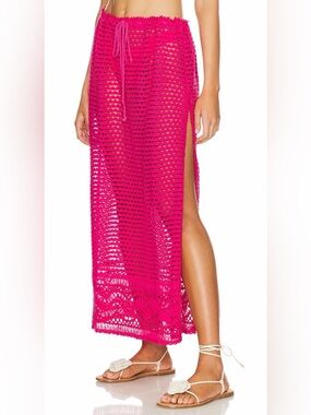 Agua Bendita X Revolve Plum Maxi Skirt